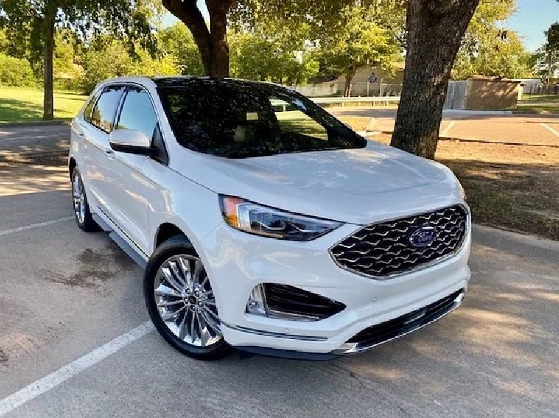 2020 Used White Ford Escape Titanium