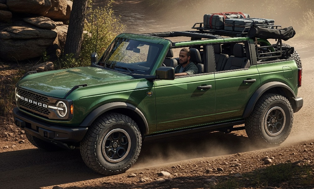 2025 Green Ford Bronco Convertible