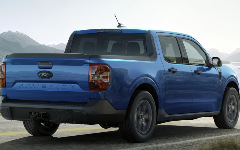 2025 Blue Ford Maverick